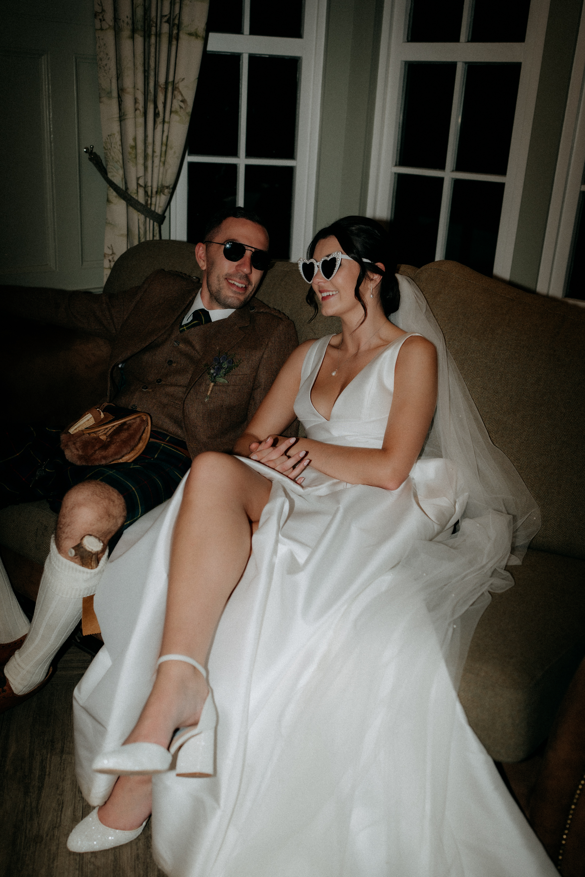 Shannon and Jamie Glen Clova Wedding