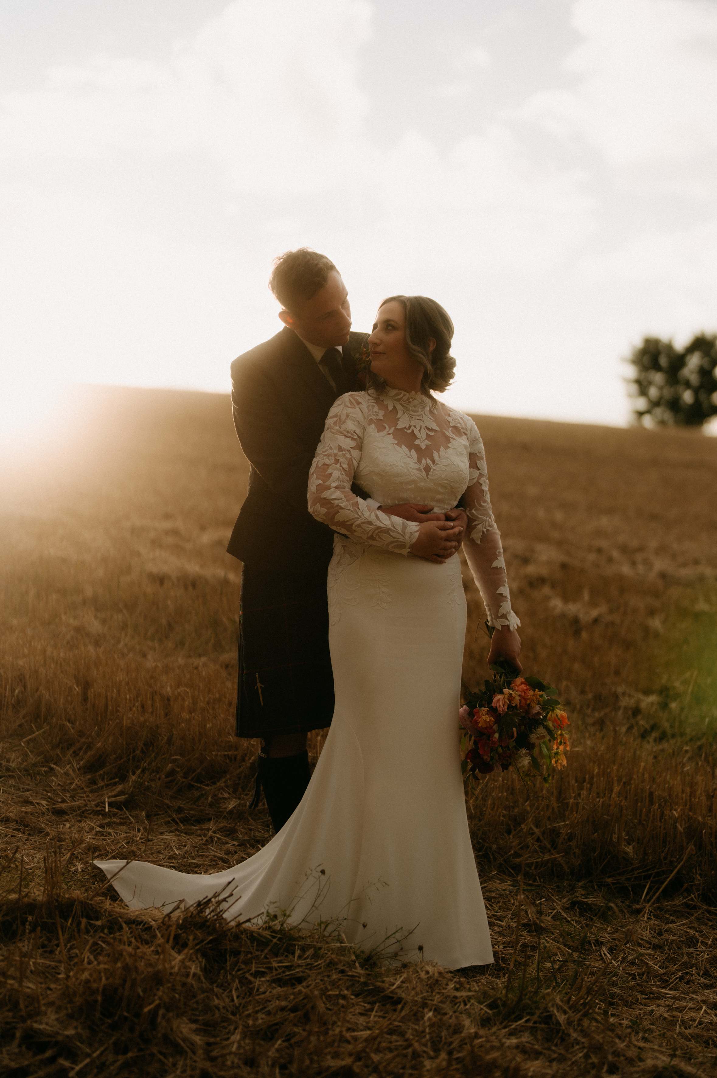 Jill and Bruce Arbroath Wedding