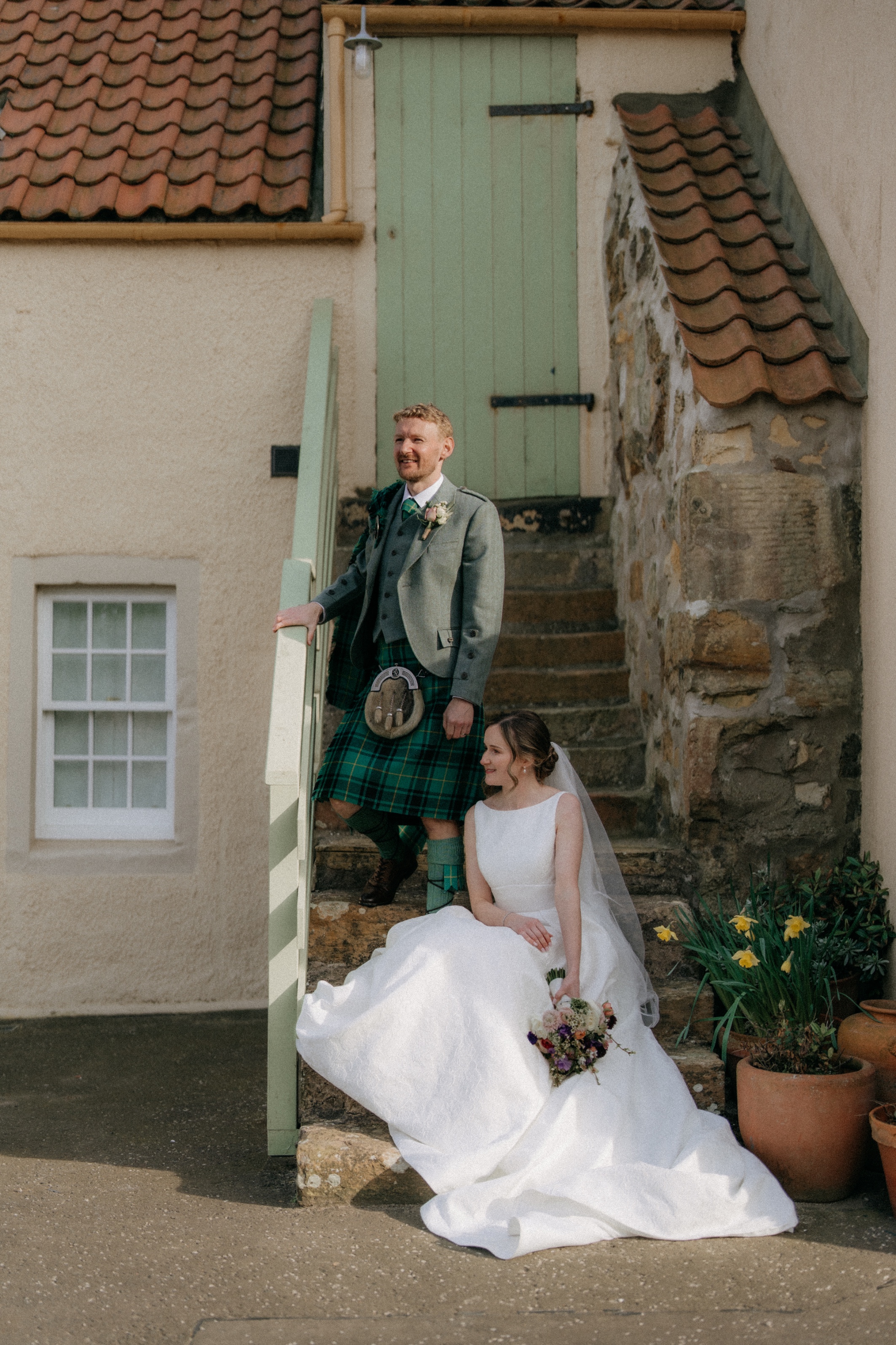 Abby & Jonny St Salvators and Falside Mill